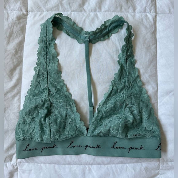PINK victoria secret women's lace bralette - Picture 1 of 2
